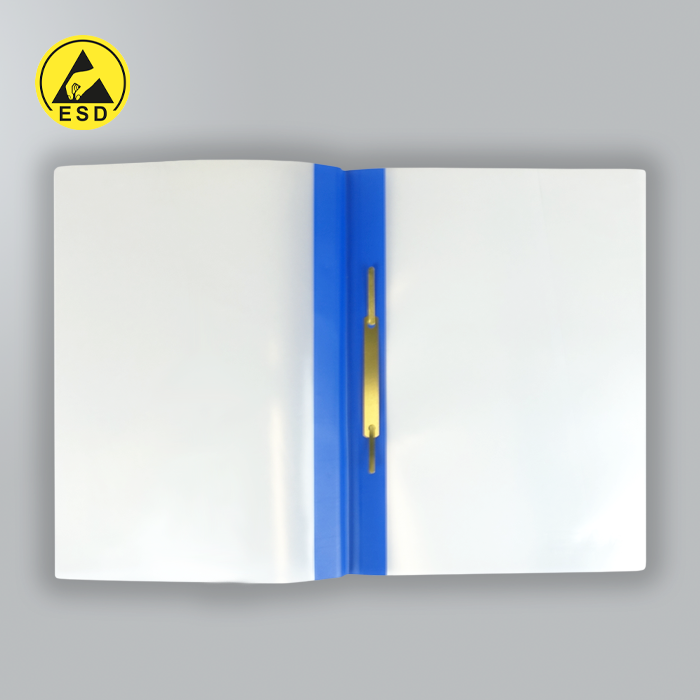 Clear A4 ESD Binder - Middle Clear A4 ESD Binder - Middle